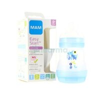 Bình sữa MAM 160ml nhựa van rời chống đau bụng 160ml cho trẻ từ 0 – 4 tháng tuổi