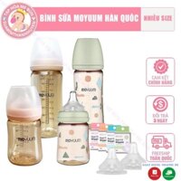 Bình Sữa Moyuum -Bình Trữ Sữa Hàn Quôc Cho Bé Dung Tích 170Ml/270Ml An Toàn Và Tiện Lợi