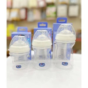 Bình sữa Natural Feeling 6M+ Chicco chảy nhanh 330ml