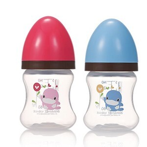 Bình sữa nhựa PP cổ rộng Kuku KU5929A - 140ml