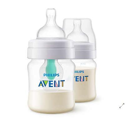 Bình sữa nhựa PP giảm đầy hơi Avent SCF810/17 (125ml, đơn)