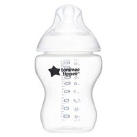Bình sữa nhựa PP Tommee Tippee Natural Start 423905 cổ rộng 260 ml (3 – 6 tháng)