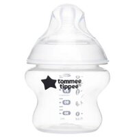 Bình sữa nhựa PP Tommee Tippee Natural Start 423901 cổ rộng 150 ml (0 – 3 tháng)