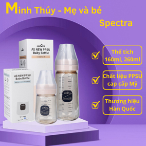 Bình sữa nhựa PPSU Spectra 260ml