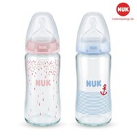 Bình Sữa Nuk Thuỷ Tinh 120ML/240ML