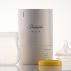 Bình sữa núm ti cao su Silicone Mamachi dòng Premium