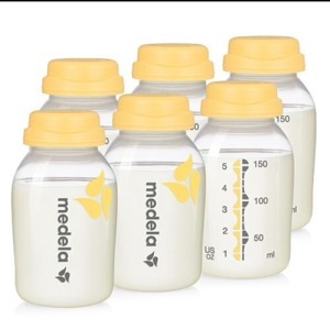 Bình sữa đơn có núm vú Medela 150ml