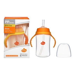 Bình sữa ống hút Wesser Nano Silver 260ml