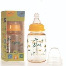 Bình sữa Pes cổ thường UPASS 120ml