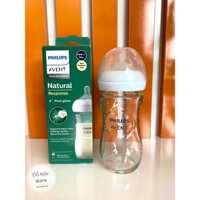 Bình Sữa Philip Avent Natural Thủy Tinh  240ML