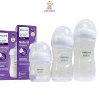 Bình sữa Philips Avent Natural Response mô phỏng tự nhiên mới 125ml, 260ml, 330ml - Hàng chính hãng
