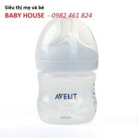 Bình sữa Philips Avent Natural cổ rộng 125ml