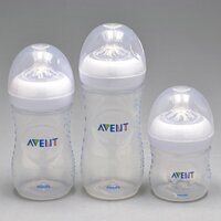 Bình sữa Philips Avent Natural 60ml/ 125ml/ 260ml/ 330ml bằng nhựa PP, không có BPA