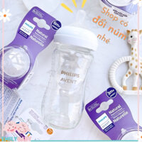 Bình sữa Philips Avent thuỷ tinh 240/120ml