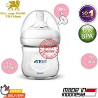 Bình sữa Philips Avent SCF690/23 SCF690/13 dung tích 125ml dành cho trẻ sơ sinh