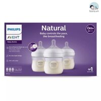 Bình sữa Phillip avent natural mẫu mới tách set 125ml/260ml