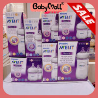 Bình sữa Phillip Avent Natural 60ml- 125ml - 260ml Chính Hãng