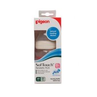 Bình sữa pigeon 160ml cổ rộng nhựa tốt ppplus