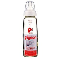 Bình sữa Pigeon 200ml (thủy tinh, cổ thường)