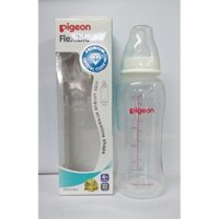 Bình sữa Pigeon 250ml cổ hẹp PP Streamline