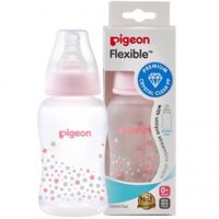 Bình sữa Pigeon cổ hẹp PP Streamline 150 ml hình ngôi sao