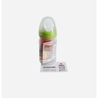 Bình sữa Pigeon cổ rộng 160ml - bình thủy tinh