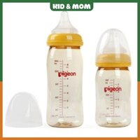 Bình sữa Pigeon cổ rộng PPSU Plus 160ML/240ML