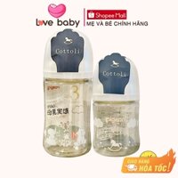 Bình Sữa Pigeon LOVE BABY Nội Địa Nhật Thế Hệ 3 Mới 2024 - MẪU TITAN  160ml/240ml