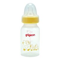 Bình sữa Pigeon nhựa PP Vịt Vàng 120ml