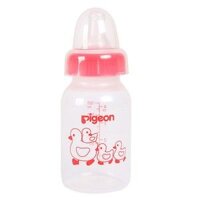 Bình sữa Pigeon nhựa PP vịt đỏ 120ml