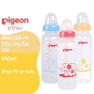 Bình sữa Pigeon PP tiêu chuẩn 240ml