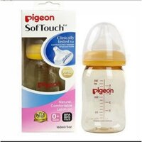Bình sữa Pigeon nhựa PPSU (Cổ rộng) 160ml