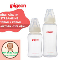 Bình Sữa Pigeon PP Streamline Cổ Hẹp 150 ml / 250ml