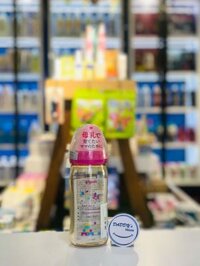 Bình sữa Pigeon PPSU plus cổ rộng - hình đồ chơi NK (160 ml)