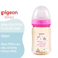 Bình sữa Pigeon PPSU Plus Hình đồ chơi 160ml