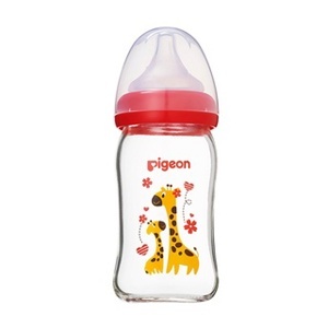 Bình sữa Pigeon Thủy tinh Plus Con Hươu 160 ml