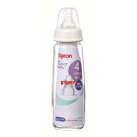 Bình sữa Pigeon thủy tinh 120ml, 200ml, 240ml Nhật Bản