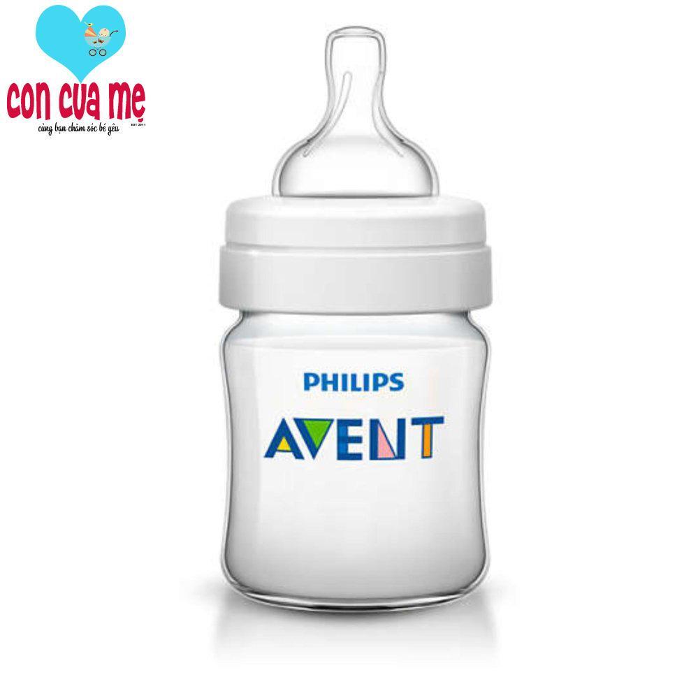 Bình sữa PP Philips Avent 125ml đơn-SCF560/17