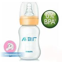 Bình sữa PP cổ chuẩn SCF970.17 philips avent 120ml cho bé từ 0 tháng tuổi trở lên