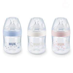 Bình sữa PP Nuk Nature Sense núm silicone S1-M NU21497 - 150ml