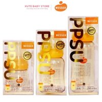 Bình Sữa PP / PPSU Wesser ( 60ml,140ml,250ml/ bình cổ hẹp hoặc 180ml,260ml/bình cổ rộng)
