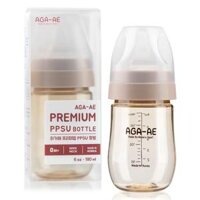 Bình sữa PPSU Aga-ae 180ml (Beige)