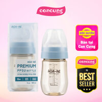 Bình sữa PPSU Aga-ae 180ml (xanh)