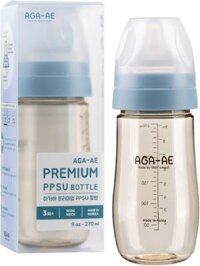 Bình sữa PPSU Aga-ae 270ml (xanh)
