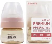 Bình sữa PPSU Aga-ae (Be) 60ml