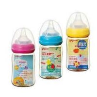 Bình sữa PPSU nội địa - Màu hồng - 160 ml