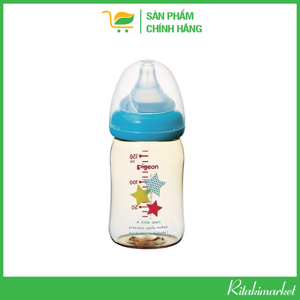 Bình sữa PPSU Plus Pigeon Ngôi Sao 160ml