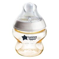 Bình Sữa PPSU Ty Siêu Mềm Tự Nhiên Tommee Tippee Natural Start 150ml, Núm Ty Đi Kèm 0-3 Tháng