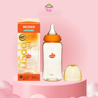 Bình sữa PPSU Wesser cổ hep (250ml)