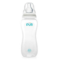 Bình sữa Pur cổ thường Comfort Feeder với van chữ V, 250ml